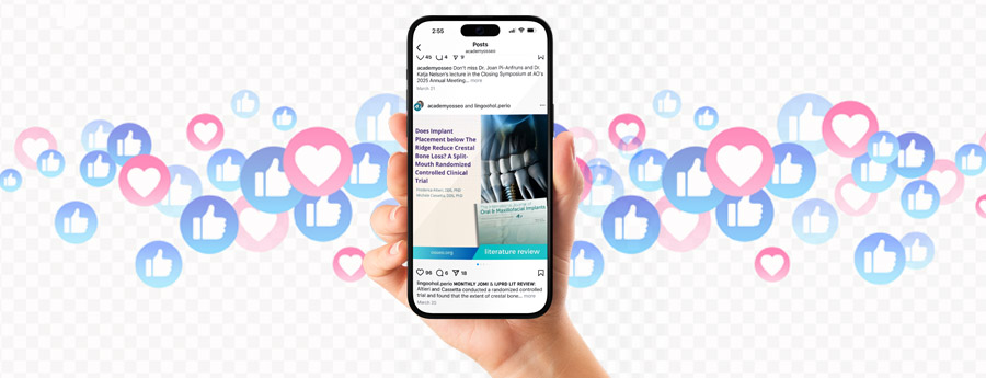 AO literature reviews on social media